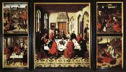 Dieric Bouts Last Supper Triptych oil painting on canvas